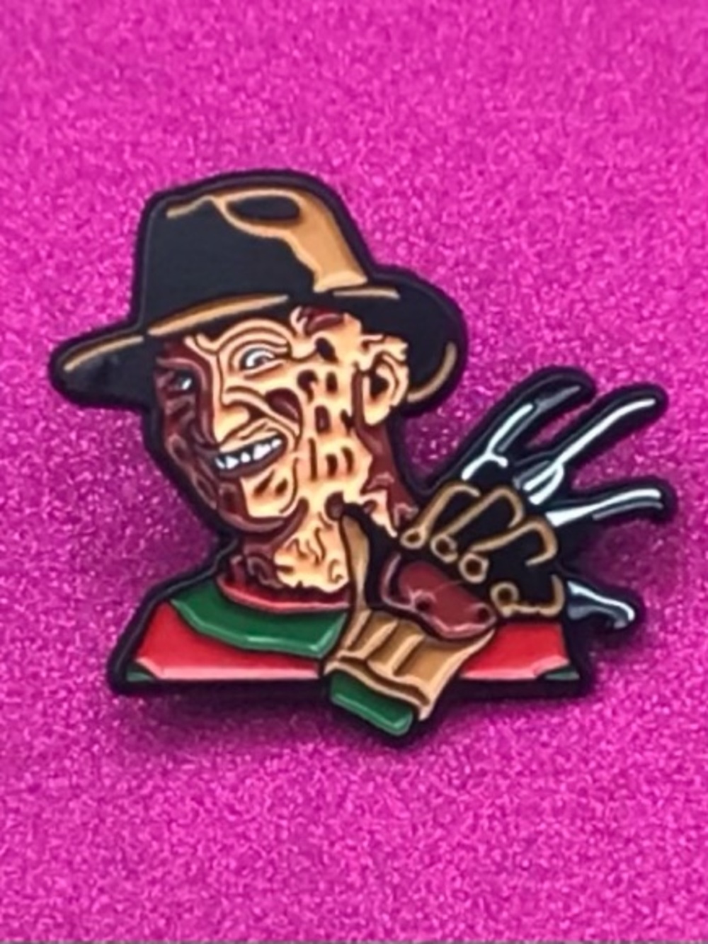 Krueger Enamel Pin